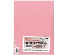 Popieriaus lapas Folia A4 300g šviesiai rožinis