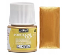 Porceliano dažai - PEBEO - P150 - Auksas - Atsparus indaplovei - Krosnies temperatūra 150°C