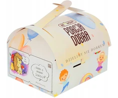 Porcja Dobra DĖŽĖS RINKINYS VAIKAI DOVANA su MIX SNACK KORTELĖMIS
