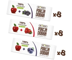 Porcja Dobra GERO SVEIKŲ UŽKANČIŲ MIŠINIO PATEIKIMAS 16G X 24VNT NATŪRALIŲ SALDUMULIŲ 500G