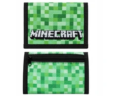 Portfel Dziecięcy Minecraft na rzep rozkładany su materiału pojemny