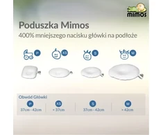 POSZEWKA balta na poduszkę MIMOS dydis XS