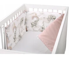 POSZEWKA DO OCHRANIACZA NA ŁÓŻECZKO 180cm BABYMAM