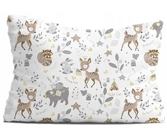 POSZEWKA NA PODUSZKĘ 40x60 cm BAWEŁNA 100% JASIEK ZAMEK BABYMAM