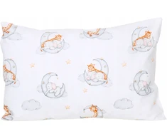 POSZEWKA NA PODUSZKĘ 40x60 cm BAWEŁNA 100% JASIEK ZAMEK BABYMAM