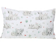 POSZEWKA NA PODUSZKĘ 40x60 cm BAWEŁNA 100% JASIEK ZAMEK BABYMAM