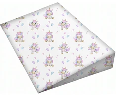 POSZEWKA NA PODUSZKĘ KLIN DO ŁÓŻECZKA 100% BAWEŁNA BABYMAM 59x37cm