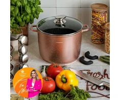 POT Induction HIGH su dangčiu Konighoffer Pollo Rose Gold 10L 28cm