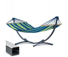 Potenza Kompakt Premium: Hamakas su plieniniu rėmu, 200x120cm