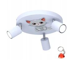 Potrójna lampa reflektor spot dziecięcy FUN 9325 Luminex