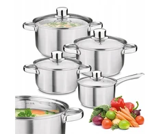 POTS indukcinio plieno rinkinys su dangteliu Tadar Bahama II 8 vnt 2020-12-14 16