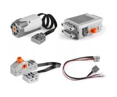 Power Functions plytos su nuotolinio valdymo pulteliu ir 2 M varikliais vaikams nuo 3 metų