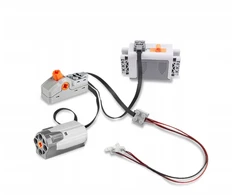 Power Functions plytos su nuotolinio valdymo pulteliu ir 2 M varikliais vaikams nuo 3 metų