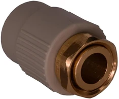 PPR ardoma jungtis GALLAPLAST, DN20 x 1/2" vid. sr.