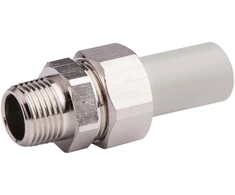 PPR ardoma jungtis GALLAPLAST, DN25 x 3/4" vid. sr.