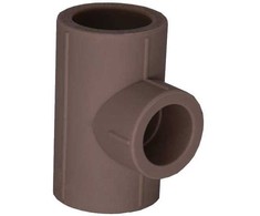 Supratherm PPR redukuotas trišakis GALLAPLAST, DN32 x 25 x 32