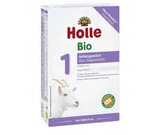 PRADINIMAS OŽKŲ PIENAS 1 KŪDIKIAMS NUO GIMIMO BIO 400 - HOLLE