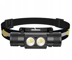 PREMIUM! PRIEKINĖ LAMPA MAXvision H25A 1800 lm LED 2*SST40 LED + 18650 baterija
