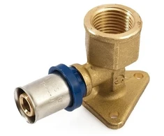 GF Presuojama alkūnė GENERAL FITTINGS, DN16 x 1/2, išorinis sr.