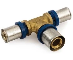 Presuojamas redukcinis trišakis GENERAL FITTINGS, DN20 x 16 x 20