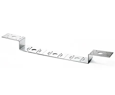 Presuojamos prietaisinės alkūnės su tvirtinimo plokštele GENERAL FITTINGS, DN16 x 1/2
