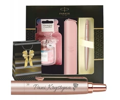 Prezent dla Nauczyciela Yankee Rinkinys Parker Jotter Rožinė Gold su Grawerem