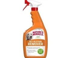Valiklis šunų dėmėms ir kvapams šalinti Nature's Miracle SET-IN OXY Stain&amp;Odour REMOVER DOG, 709ml