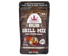 Poppamies Prieskonių mišinys "Grilis Mix RUB", 200g