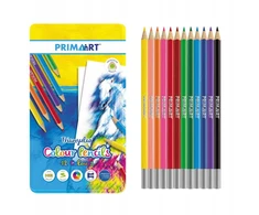 Prima Art Pieštukinės metalinėje dėžutėje 12 spalvų