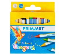 Prima Art Žvakių vaškinės kreidelės 12 spalvų