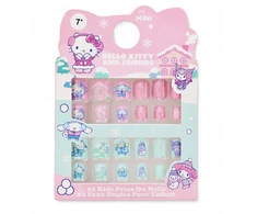Primark Dirbtiniai nagai vaikams Hello Kitty Cinnamoroll 24 vnt. Žiema