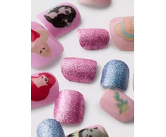 Primark Lipnūs nagų antgaliai dirbtiniai mini nagai 24vnt Disney princesės Ariel