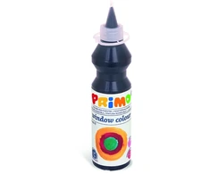 Primo Flakonas dažams ant stiklo 75 ml srovės reguliavimo antgalis juodas