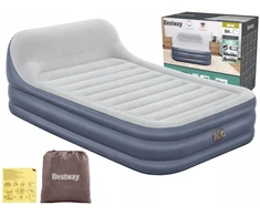 Pripučiamas čiužinys, dvigulė miegamoji lova su pompa 230V Bestway 67923