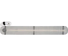 Pripučiamas LED šviestuvas su švies.reguliat. IP66 Brennenstuhl 500Lm 6500K 65cm