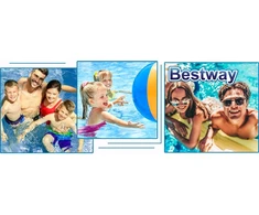Pripučiamas paplūdimio čiužinys Bestway 183x76 cm vandeniui