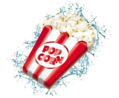 Magy Pripučiamas plaukimo čiužinys Pop Corn Mondo 135x150cm
