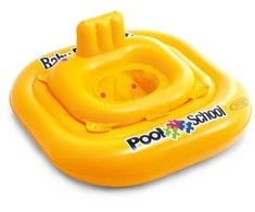 Pripučiamas plaukimo ratas mažyliams INTEX D79cm Baby Float