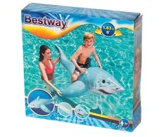 Pripučiamas ryklys plaukiojimui 183x102 cm max 45 kg 41405 Bestway 330118