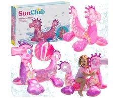 Pripučiamas Sea Horse didelis pripučiamas žaislas 119cm JILONG