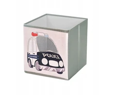 Product Placement PUDEŁKO NA ZABAWKI TEKSTYLNY ORGANIZER POJEMNIK Z MATERIAŁU 20x20x20 CM