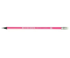 Profesionalus „Astra“ grafito pieštukas su trintuku, juoda mediena, B kietumo klasė