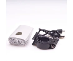 Profex Dvigubas LED dviračio priekinis žibintas su USB įkrovimu