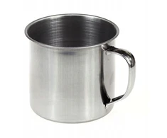 Profi Id TOURIST PLIENINIS PUODAS NERŪDIJANČIO NERŪDijančiojo NERŪDijančiojo puodo kempingo SURVIVAL BUSHCRAFT 450ml
