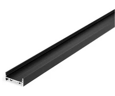 Bikuva.lt LED juostos profilis VARIO30-01 ACDE-9/TY, juodas, 2m