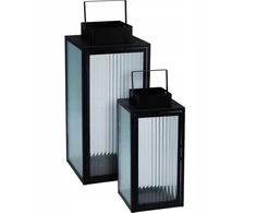ProGarden Metalinis žibintų rinkinys 2, 20 / 16 cm, juodas