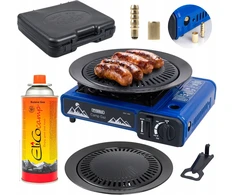 Promis CAMPGAZ TOURIST DUJINĖ VIRŠYS kasetėms CARTRIDGE + GRILL komplektas