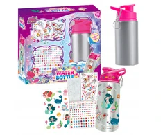 Pronice Creative Set Bottle Vandens butelis skirtas XL Mermaid lipdukų dekoravimui
