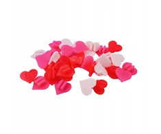 Pronice Stipininiai karoliukai Raudonos širdelės 100x25 mm Be- Happy Gifts