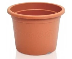 Prosperplast Dekoratyvinis gėlių vazonas Plastica 15cm terakotos sp.